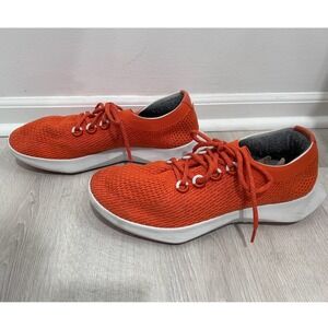 Allbirds Tree Dasher 2 Mens 12.5 Orange Knit Running Shoes TD2 Sneakers Athletic
